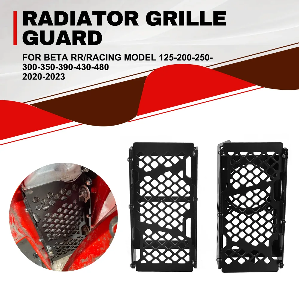 Radiator Grille Guard Cover Protector FOR BETA RR/Racing Model 125-200-250-300-350-390-430-480 2020-2023 Motorcycle Accessories
Radiator Grille Guard Cover Protector FOR BETA RR/Racing Model 125-200-250-300-350-390-430-480 2020-2023 Motorcycle Accessories
