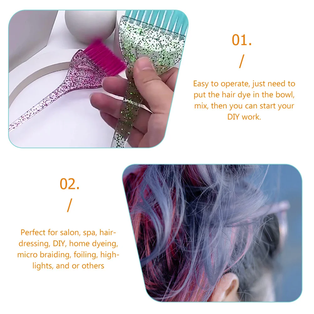 2 set Hair Dye Brush Set For Diy Home Salon Coloring Reusable Mixing Bowl Tool Kit Hair Color Applicator Dye Bowl Brush
2 set Hair Dye Brush Set For Diy Home Salon Coloring Reusable Mixing Bowl Tool Kit Hair Color Applicator Dye Bowl Brush