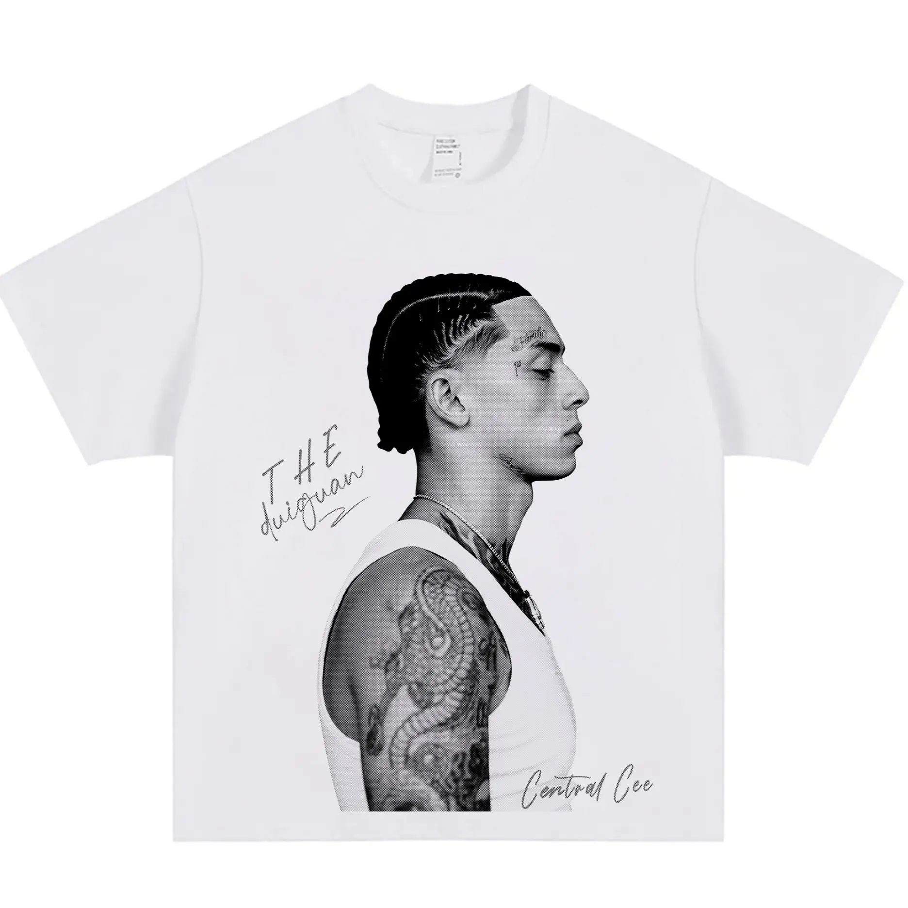 Central Cee Graphic T-Shirt Men Minimalist Vibe Oversized Tee Hip Hop Artist Fan Merch Breathable Cotton Streetwear Casual Top
Central Cee Graphic T-Shirt Men Minimalist Vibe Oversized Tee Hip Hop Artist Fan Merch Breathable Cotton Streetwear Casual Top