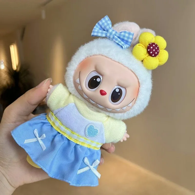 Doll Clothes For 15-17CM I II III Labubu Outfits Mini Plush Cotton Idol Doll Universal Clothing Sitting Party Accessories Gifts
Doll Clothes For 15-17CM I II III Labubu Outfits Mini Plush Cotton Idol Doll Universal Clothing Sitting Party Accessories Gifts