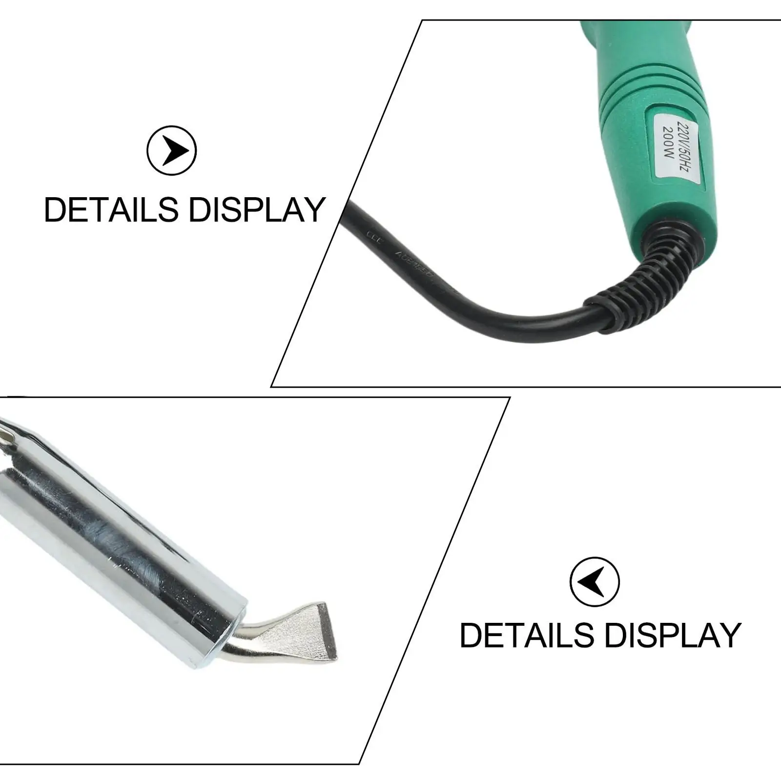 100W,150W,200W,300W 220V Electric Soldering Iron High Power Constant Temperature Soldering Iron Welding Iron Tool Accessories
100W,150W,200W,300W 220V Electric Soldering Iron High Power Constant Temperature Soldering Iron Welding Iron Tool Accessories