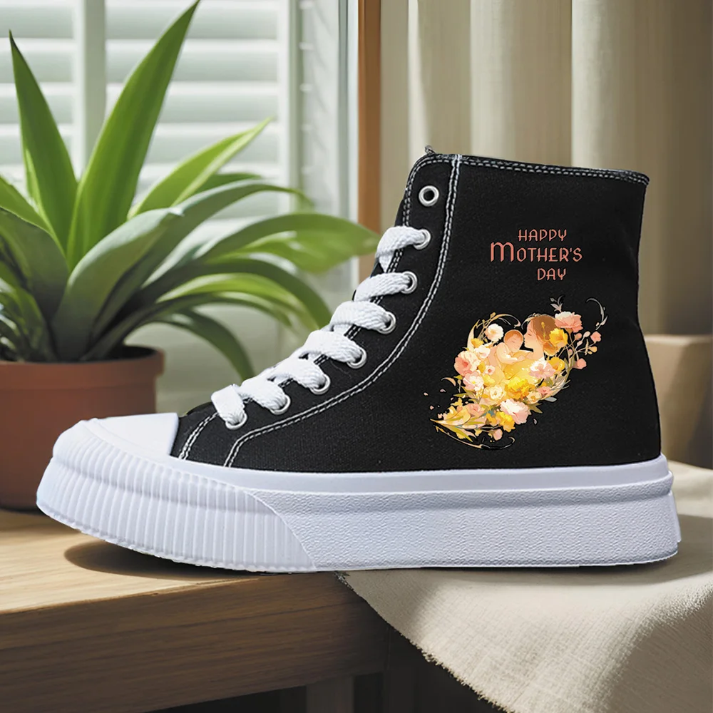 Women's Sports Shoes Student Sports Enthusiasts Mother's Day Spring and Summer Women's Canvas Shoes Flower Round Toe High Top Round Toe Flats Bottom Breathable Vulcanized Shoes Digital Printing Women's Shoes
Women's Sports Shoes Student Sports Enthusiasts Mother's Day Spring and Summer Women's Canvas Shoes Flower Round Toe High Top Round Toe Flats Bottom Breathable Vulcanized Shoes Digital Printing Women's Shoes