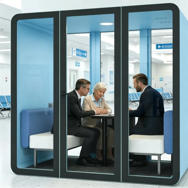 Privacy Phone Booth Soundproof Work Pod For Remote Worker Home Office Customized Foldable Compact 0.6sqm For Home Study
Privacy Phone Booth Soundproof Work Pod For Remote Worker Home Office Customized Foldable Compact 0.6sqm For Home Study