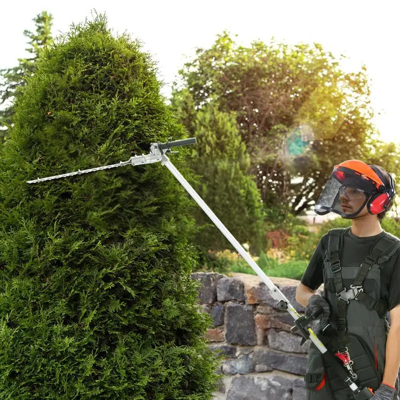 15.7-inch 26CC 2 Cycle Gas Hedge Trimmer, Gas Powered Pole Hedge Trimmer with Dual Sided Dual Action Blade, 270° Adjustable Trimmer Head, Suitable for Trimming Shrubs, Bushes
15.7-inch 26CC 2 Cycle Gas Hedge Trimmer, Gas Powered Pole Hedge Trimmer with Dual Sided Dual Action Blade, 270° Adjustable Trimmer Head, Suitable for Trimming Shrubs, Bushes