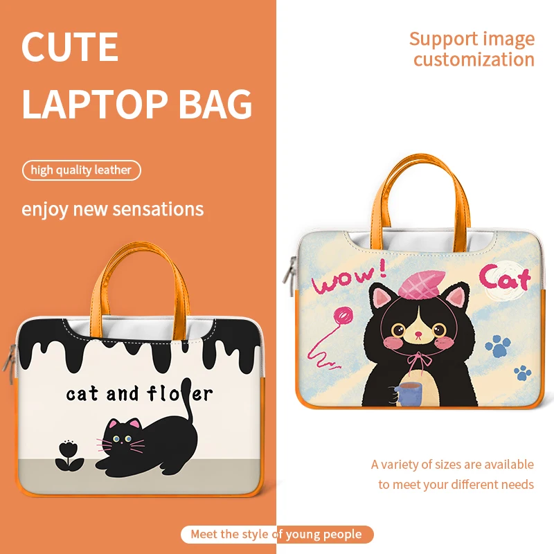Laptop Bag Lovely Cat Shoulder Bag Carrying Case PU Leather Waterproof Shockproof Case Laptop Backpack Messenger Bag Laptop Case
Laptop Bag Lovely Cat Shoulder Bag Carrying Case PU Leather Waterproof Shockproof Case Laptop Backpack Messenger Bag Laptop Case