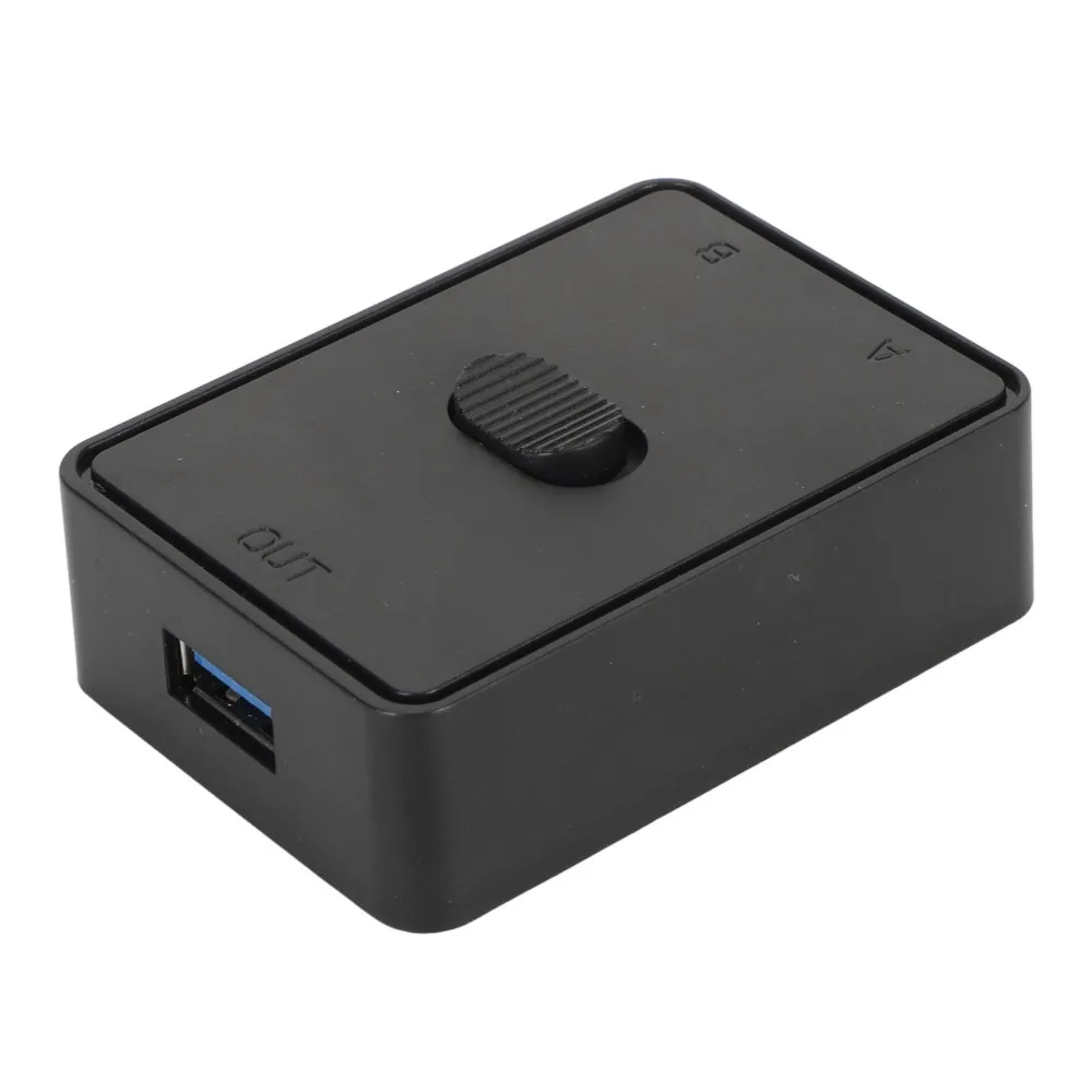 Практичный USB 3.0 KVM-переключатель 2-в-1 (2 входа/2 выхода) с функцией Plug and Play, высокоскоростной USB-селектор для клавиатуры
Практичный USB 3.0 KVM-переключатель 2-в-1 (2 входа/2 выхода) с функцией Plug and Play, высокоскоростной USB-селектор для клавиатуры