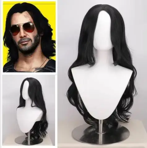 QQXCAIW New Johnny Silverhand Cosplay Wig Keanu Reeves Heat Resistant Synthetic Hair Halloween Party
QQXCAIW New Johnny Silverhand Cosplay Wig Keanu Reeves Heat Resistant Synthetic Hair Halloween Party