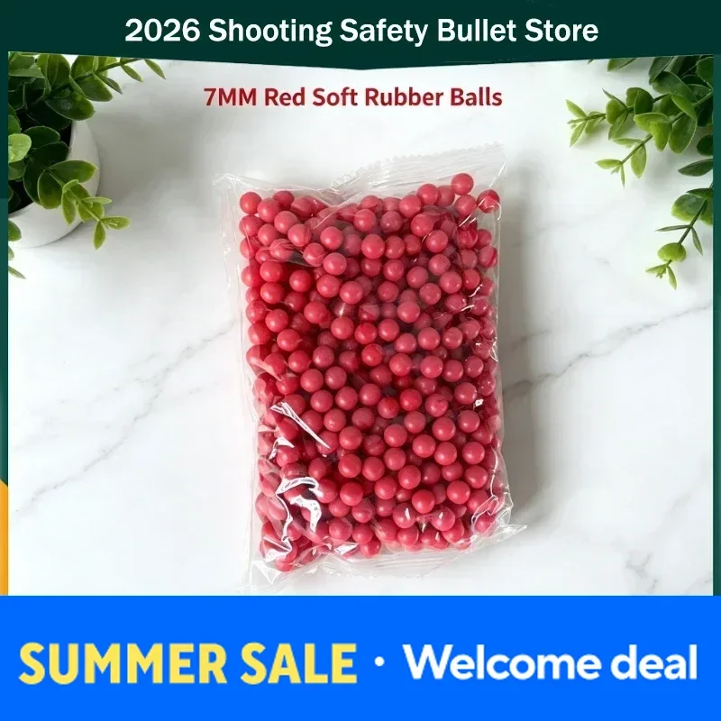 2027 2026 500Pcs/Bag 7MM Red Shock-Absorbing Soft Balls Reusable Outdoor Game Accessory Kit 1Bag/3Bag/5Bag
2027 2026 500Pcs/Bag 7MM Red Shock-Absorbing Soft Balls Reusable Outdoor Game Accessory Kit 1Bag/3Bag/5Bag