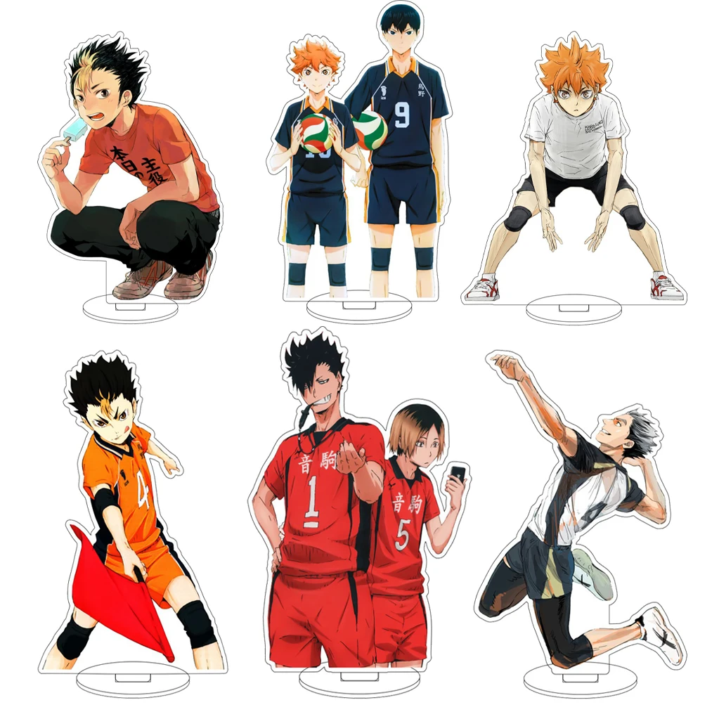 16CM Anime Haikyuu Hinata Shoyo Nishinoya Yu Kozume Kenma Kageyama Tobio Tsukishima Kei Cos Acrylic Figure Stand Ornaments Gifts
16CM Anime Haikyuu Hinata Shoyo Nishinoya Yu Kozume Kenma Kageyama Tobio Tsukishima Kei Cos Acrylic Figure Stand Ornaments Gifts