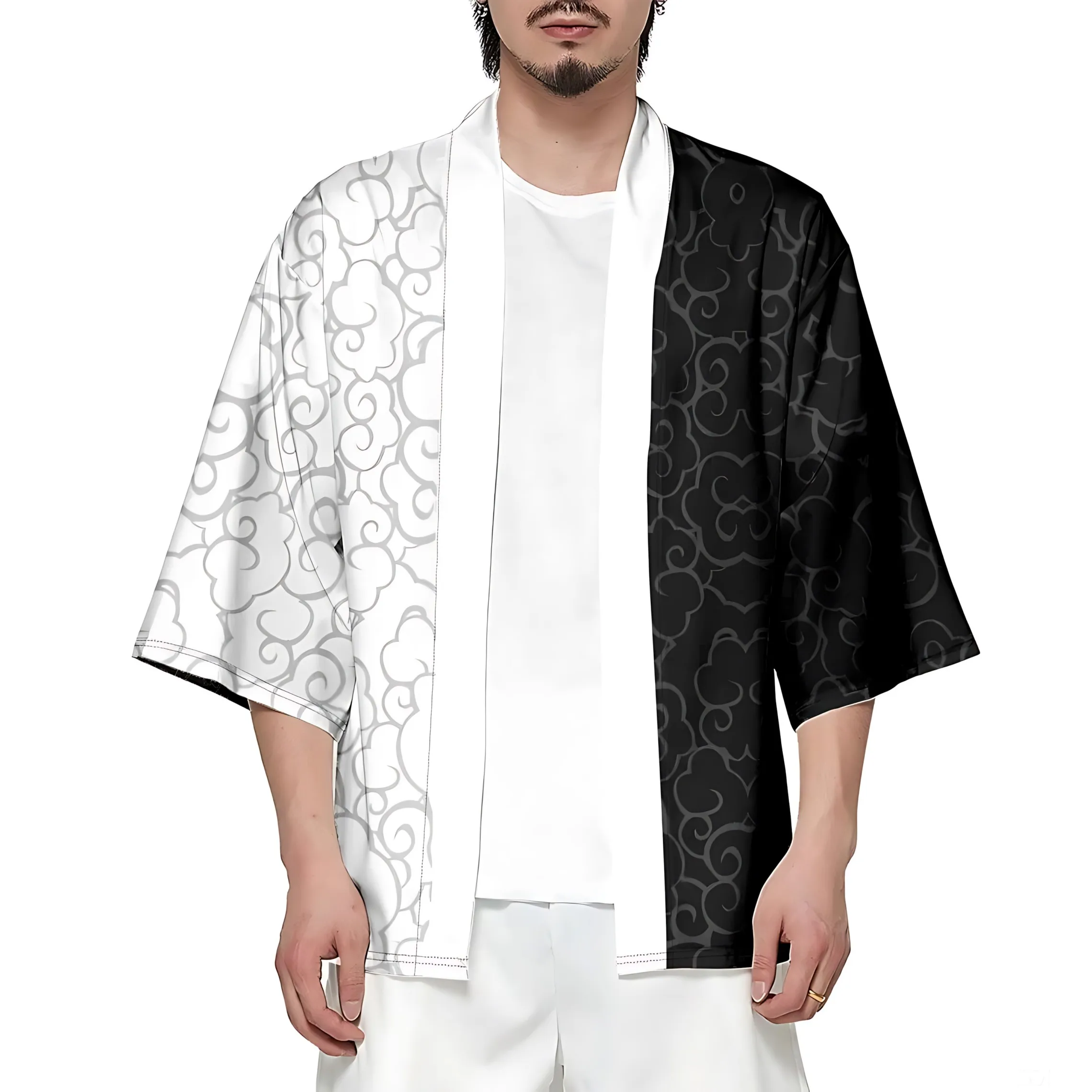 2026 Summer Men's Kimono 3D Printed Pattern Breathable Lightweight Casual Fashion Outdoor Men's Clothing
2026 Summer Men's Kimono 3D Printed Pattern Breathable Lightweight Casual Fashion Outdoor Men's Clothing