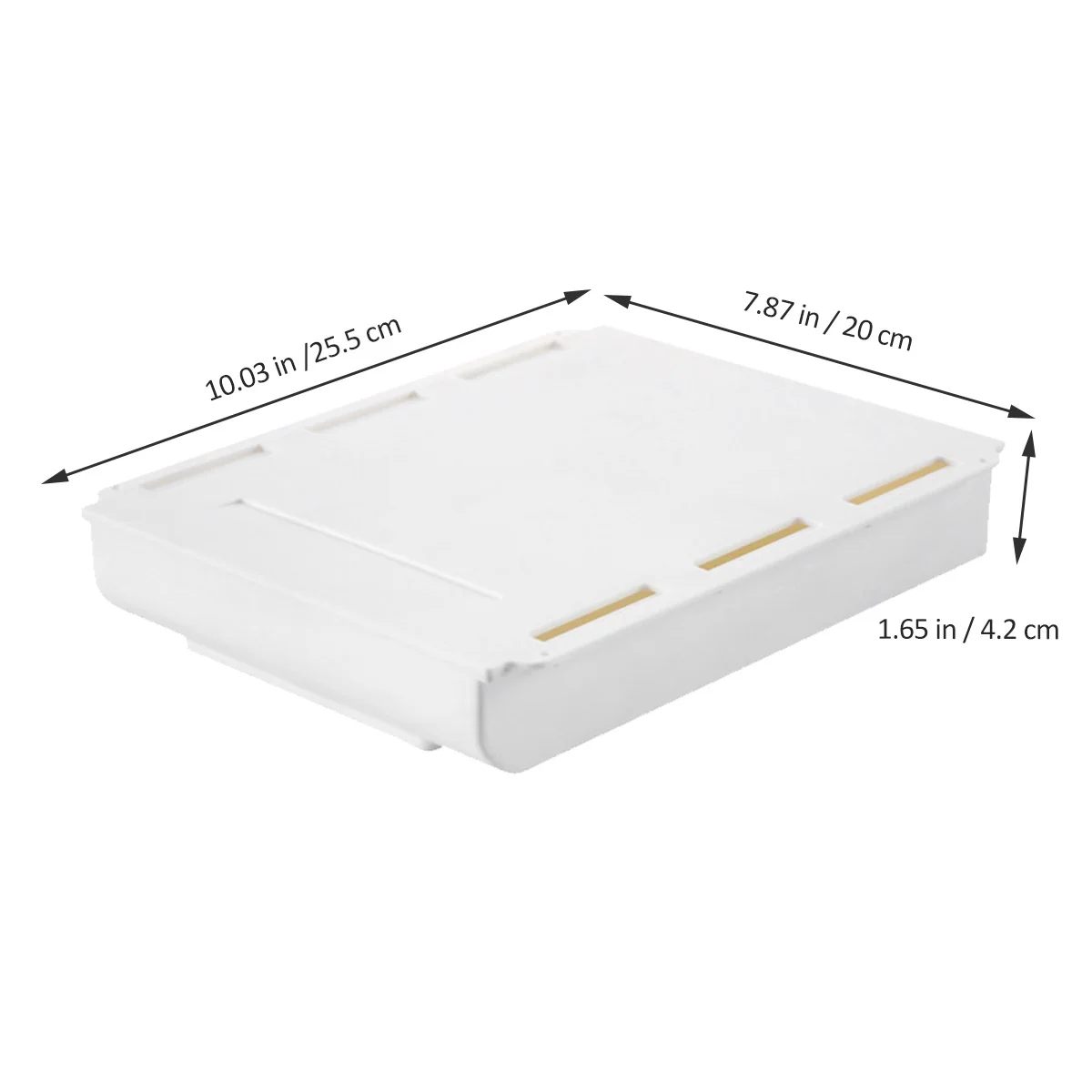 Under Desk Drawer Tray Hidden Desktop Organizer Self-Adhesive Pencil Storage Box Space Saving Desk Drawer Storage Box
Under Desk Drawer Tray Hidden Desktop Organizer Self-Adhesive Pencil Storage Box Space Saving Desk Drawer Storage Box