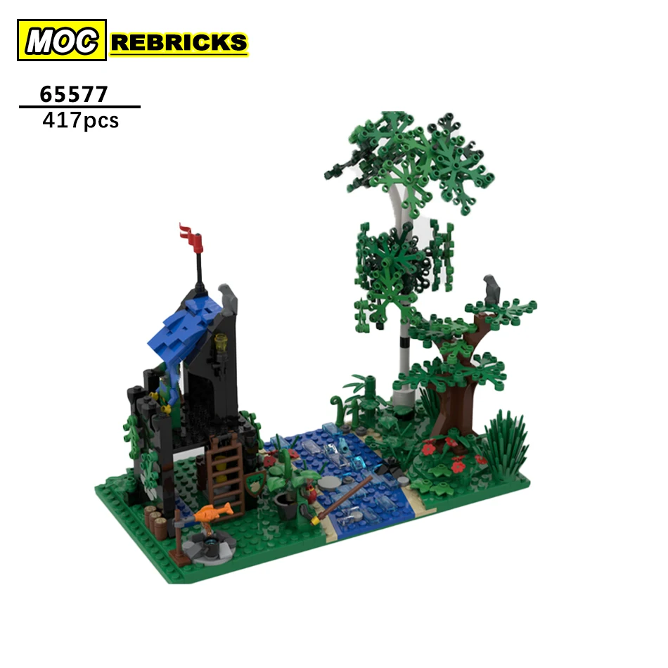 Street View Architecture Series Medieval Camp MOC-65577 Building Block DIY Model Collection Small Particles Brick Toys Xmas Gift
Street View Architecture Series Medieval Camp MOC-65577 Building Block DIY Model Collection Small Particles Brick Toys Xmas Gift