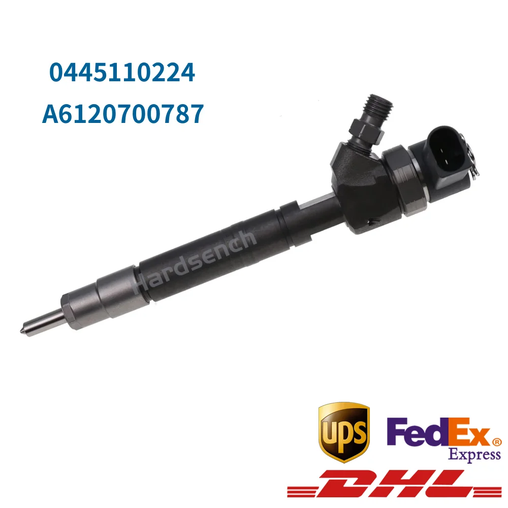 0445110224 Common Rail Fuel Injector A6120700787 for Mercedes Benz
0445110224 Common Rail Fuel Injector A6120700787 for Mercedes Benz