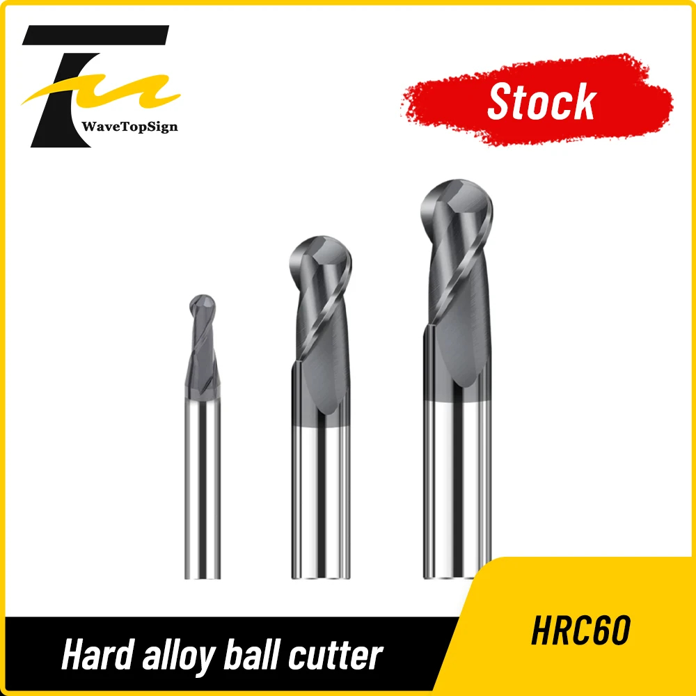 Hard alloy tungsten steel coated ball cutter with hardened HRC60
Hard alloy tungsten steel coated ball cutter with hardened HRC60