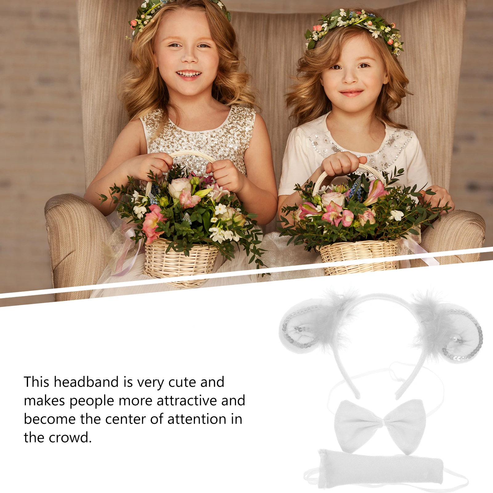 1 set 1 Set Animal Costume Set Halloween Cosplay Fancy Dress Cute Sheep Horn Headband Hairband Bow Mask Tail Party Costume Prop
1 set 1 Set Animal Costume Set Halloween Cosplay Fancy Dress Cute Sheep Horn Headband Hairband Bow Mask Tail Party Costume Prop