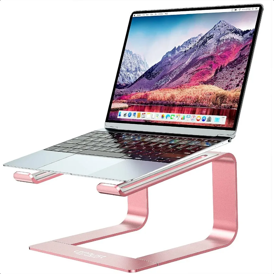 Laptop Stand for Desk Aluminum Computer Stand Riser Holder for Book Air Pro Dell HP Lenovo Samsung Alienware Laptops 1115.6 Ros
Laptop Stand for Desk Aluminum Computer Stand Riser Holder for Book Air Pro Dell HP Lenovo Samsung Alienware Laptops 1115.6 Ros
