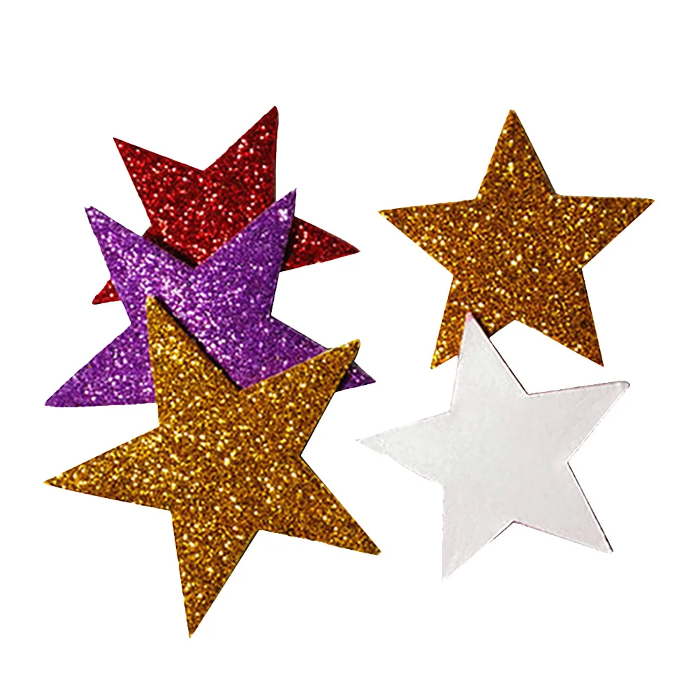 210pcs Five-Pointed Star Wall Stickers Self Adhesive Die Cut Shapes For Kids Room Decor Crafts Scrapbooking Party Gift Wrapping
210pcs Five-Pointed Star Wall Stickers Self Adhesive Die Cut Shapes For Kids Room Decor Crafts Scrapbooking Party Gift Wrapping