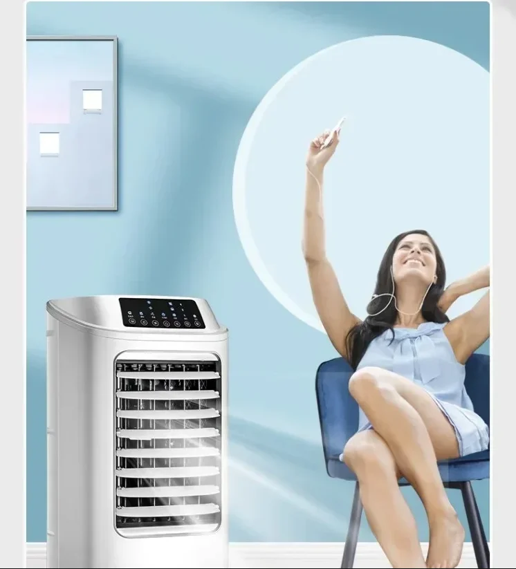 Портативный кондиционер 220 В — вентилятор Haier с водяным охлаждением и одним охлаждением AE 
Портативный кондиционер 220 В — вентилятор Haier с водяным охлаждением и одним охлаждением AE
