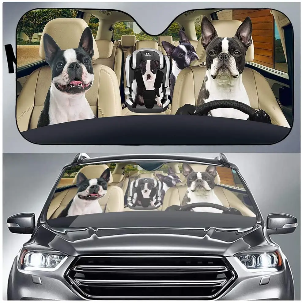 Aoopistc Boston Terrier водитель автомобиля переднее окно солнцезащитный козырек ветровое стекло Защита от УФ-лучей гармошкой Автомобильный солнцезащитный козырек подходит для большинства автомобилей
Aoopistc Boston Terrier водитель автомобиля переднее окно солнцезащитный козырек ветровое стекло Защита от УФ-лучей гармошкой Автомобильный солнцезащитный козырек подходит для большинства автомобилей