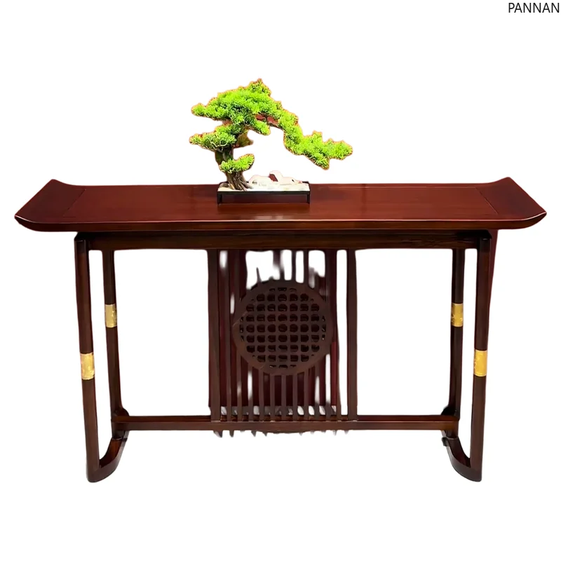 New Chinese Ebony Solid Wood Entrance Table Entrance Door Simple Zen Entrance End View Platform
New Chinese Ebony Solid Wood Entrance Table Entrance Door Simple Zen Entrance End View Platform