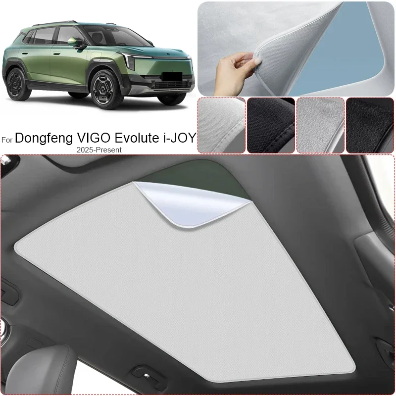 For DONGFENG VIGO EVOLUTE i-JOY 2014-2026 Car Suede Fabric Anti-uv Electrostatic Adsorption Sunroof Sunshade Insulation Skylight
For DONGFENG VIGO EVOLUTE i-JOY 2014-2026 Car Suede Fabric Anti-uv Electrostatic Adsorption Sunroof Sunshade Insulation Skylight
