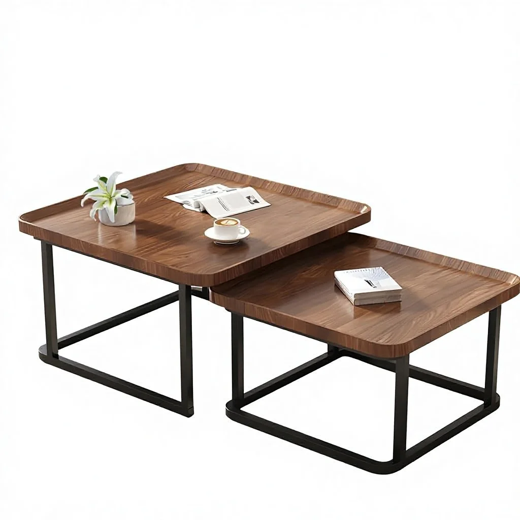 &c Windpost Square Nesting Coffee Table Set (23.6" + 19.7") Fluted Design Small Size for Living Room Bedroom Balcony Yard
&c Windpost Square Nesting Coffee Table Set (23.6" + 19.7") Fluted Design Small Size for Living Room Bedroom Balcony Yard