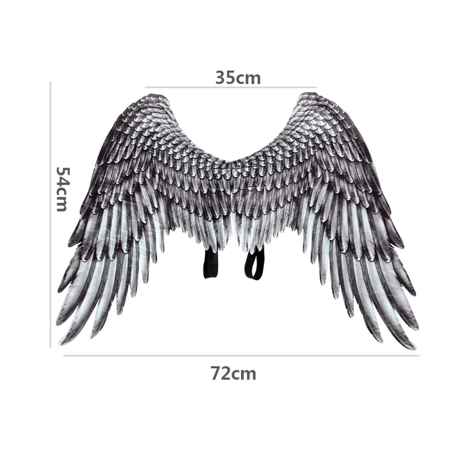 3D Halloween Angel Wing Model Kids Size Elastic Shoulder Straps Accessories
3D Halloween Angel Wing Model Kids Size Elastic Shoulder Straps Accessories