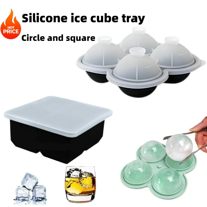 2pc Silicone Ice Tray Mold, Comes with Funnel Ice Ball Mold, Bourbon Barrel Whiskey Frozen Large Ice Cube Spherical Ice Grid
2pc Silicone Ice Tray Mold, Comes with Funnel Ice Ball Mold, Bourbon Barrel Whiskey Frozen Large Ice Cube Spherical Ice Grid