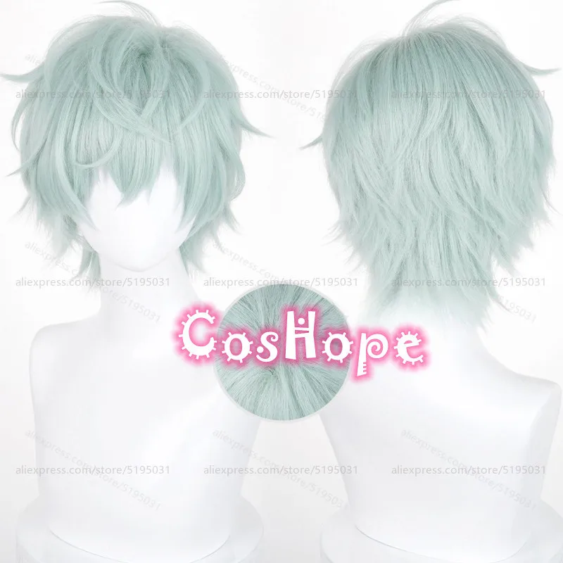 TILL Cosplay Wig 32cm Short Frizzy Green Wig Cosplay Anime Cosplay Wigs Heat Resistant Synthetic Wigs for Halloween Costume
TILL Cosplay Wig 32cm Short Frizzy Green Wig Cosplay Anime Cosplay Wigs Heat Resistant Synthetic Wigs for Halloween Costume