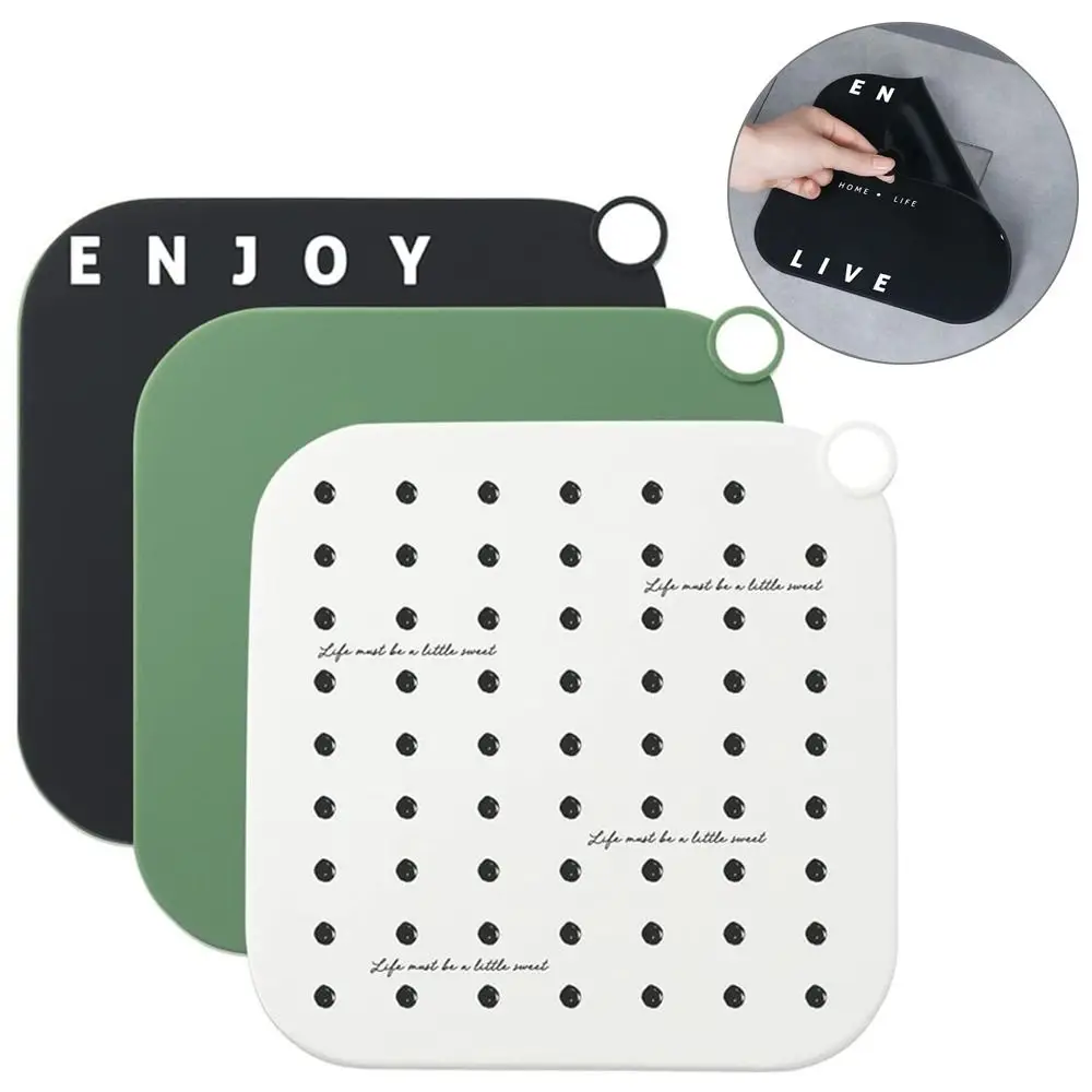 Silicone Hair Catcher Shower Drain Covers Large Size Easy to Clean Square Bathtub Hair Stopper Durable Soft Flat Silicone Plug
Silicone Hair Catcher Shower Drain Covers Large Size Easy to Clean Square Bathtub Hair Stopper Durable Soft Flat Silicone Plug