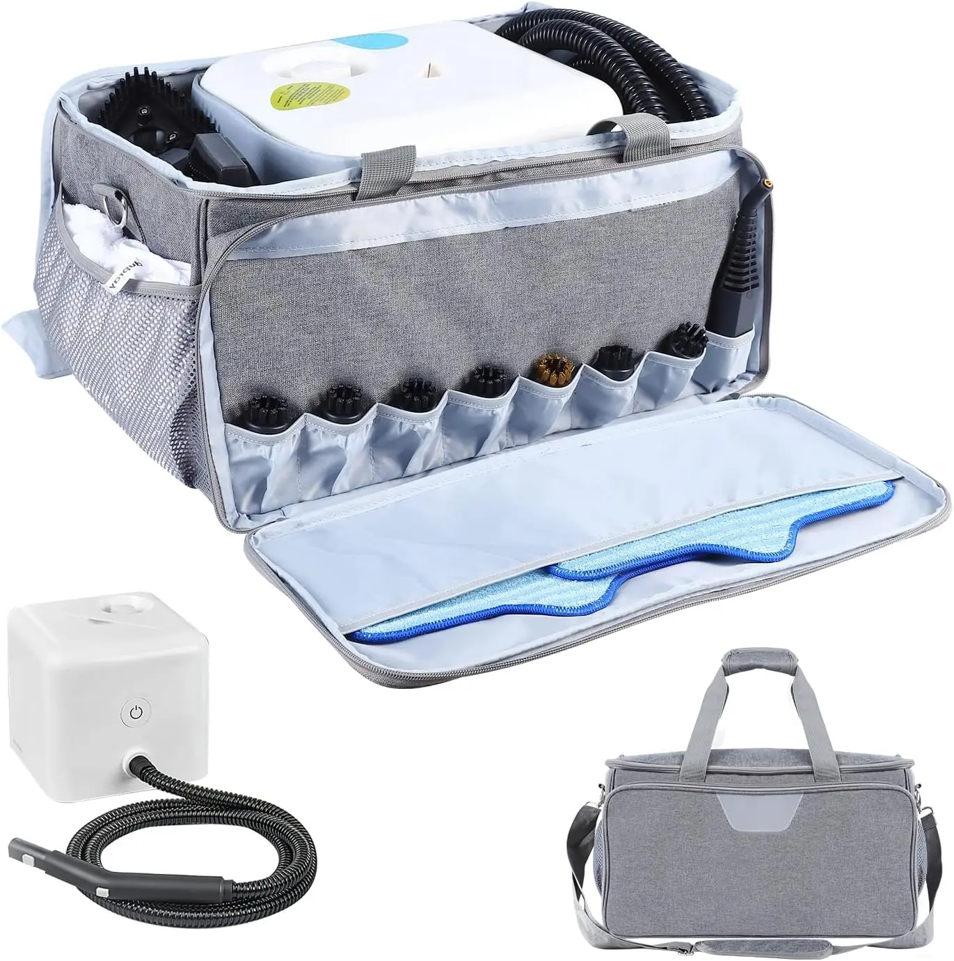 Steam Cleaner Storage Bag Compatible with Dupray Neat Steam Cleaner,Carrying Case with Pockets, Portable Steam Cleaner
Steam Cleaner Storage Bag Compatible with Dupray Neat Steam Cleaner,Carrying Case with Pockets, Portable Steam Cleaner
