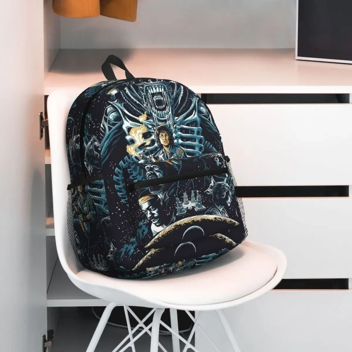 Aliens VS Predator Student Backpack School Bag Hiking Travel Daypack for Men Women Fashion Bookbag Shoulder Bags
Aliens VS Predator Student Backpack School Bag Hiking Travel Daypack for Men Women Fashion Bookbag Shoulder Bags