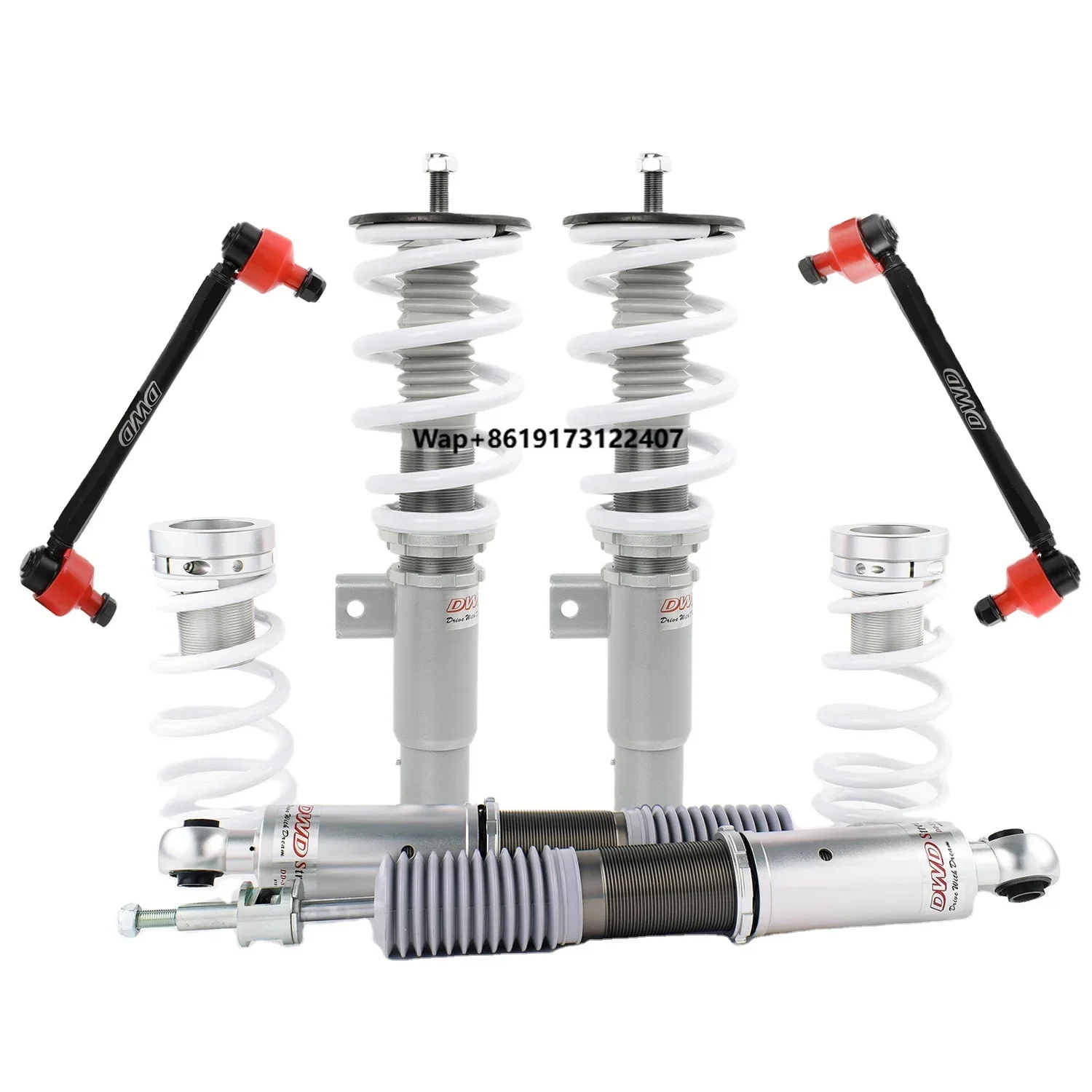 High Quality 32 Steps Adjustable Mono-tube Car Parts Car Suspension Performance Shock Absorber for L15+ VWG046
High Quality 32 Steps Adjustable Mono-tube Car Parts Car Suspension Performance Shock Absorber for L15+ VWG046