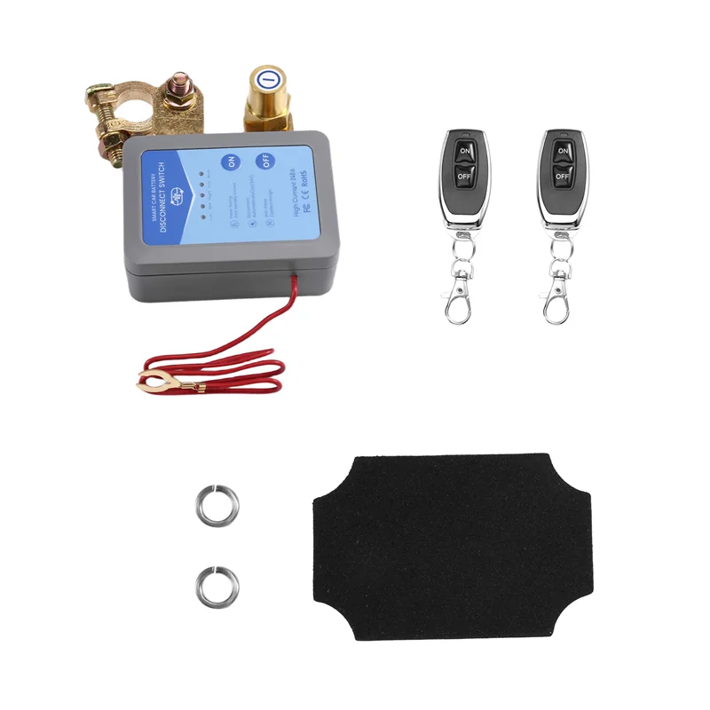 Smart For Car Battery Disconnect Switch 12V/24V 240A–Automatic Power Off Switch For Car Boat Batteries
Smart For Car Battery Disconnect Switch 12V/24V 240A–Automatic Power Off Switch For Car Boat Batteries
