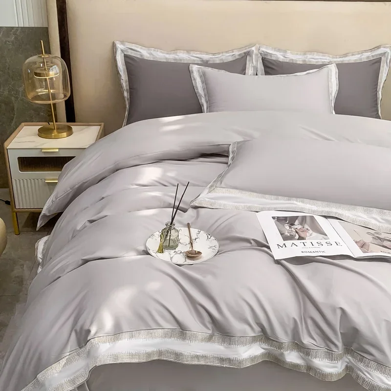 100% cotton Bedding Set Embroidery Duvet Cover Set with Sheet Comforter Covers Pillowcases Bed Linen
100% cotton Bedding Set Embroidery Duvet Cover Set with Sheet Comforter Covers Pillowcases Bed Linen