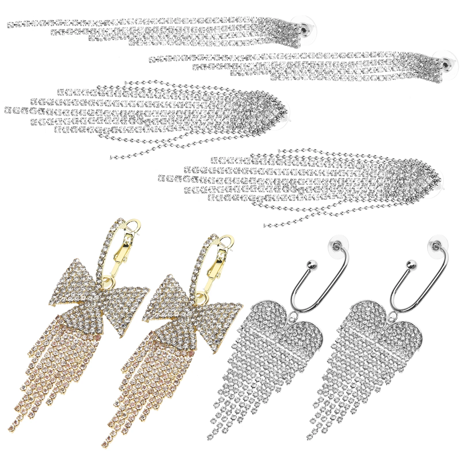 Chandelier Sparkly Rhinestone Dangling Tassel Earrings For Women Fashion Statement Costume Jewelry Prom Party Wedding
Chandelier Sparkly Rhinestone Dangling Tassel Earrings For Women Fashion Statement Costume Jewelry Prom Party Wedding