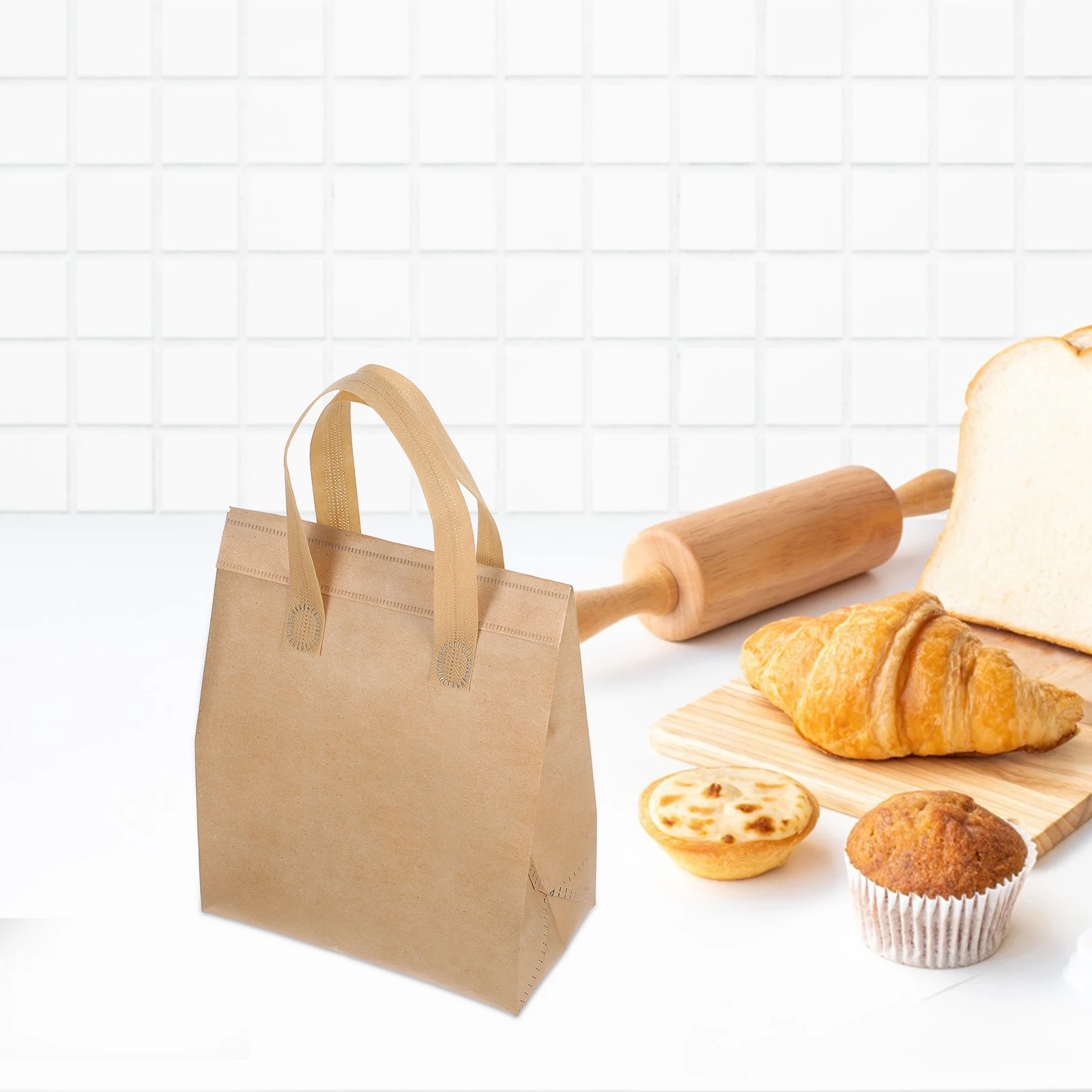 50 pcs Insulated Thickened Design Nonwoven Fabric Reusable Keeps Temperature Versatile Use Grocery Food Drinks Deliveries
50 pcs Insulated Thickened Design Nonwoven Fabric Reusable Keeps Temperature Versatile Use Grocery Food Drinks Deliveries
