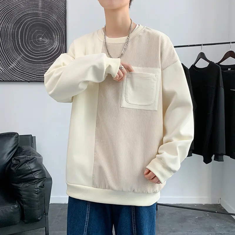 Fashion Men's Casual Pull On Sweatshirts 2025 Spring Autumn Hip Hop Streetwear Top Pullover Youth Outdoor Pocket Hoodie Clothing
Fashion Men's Casual Pull On Sweatshirts 2025 Spring Autumn Hip Hop Streetwear Top Pullover Youth Outdoor Pocket Hoodie Clothing