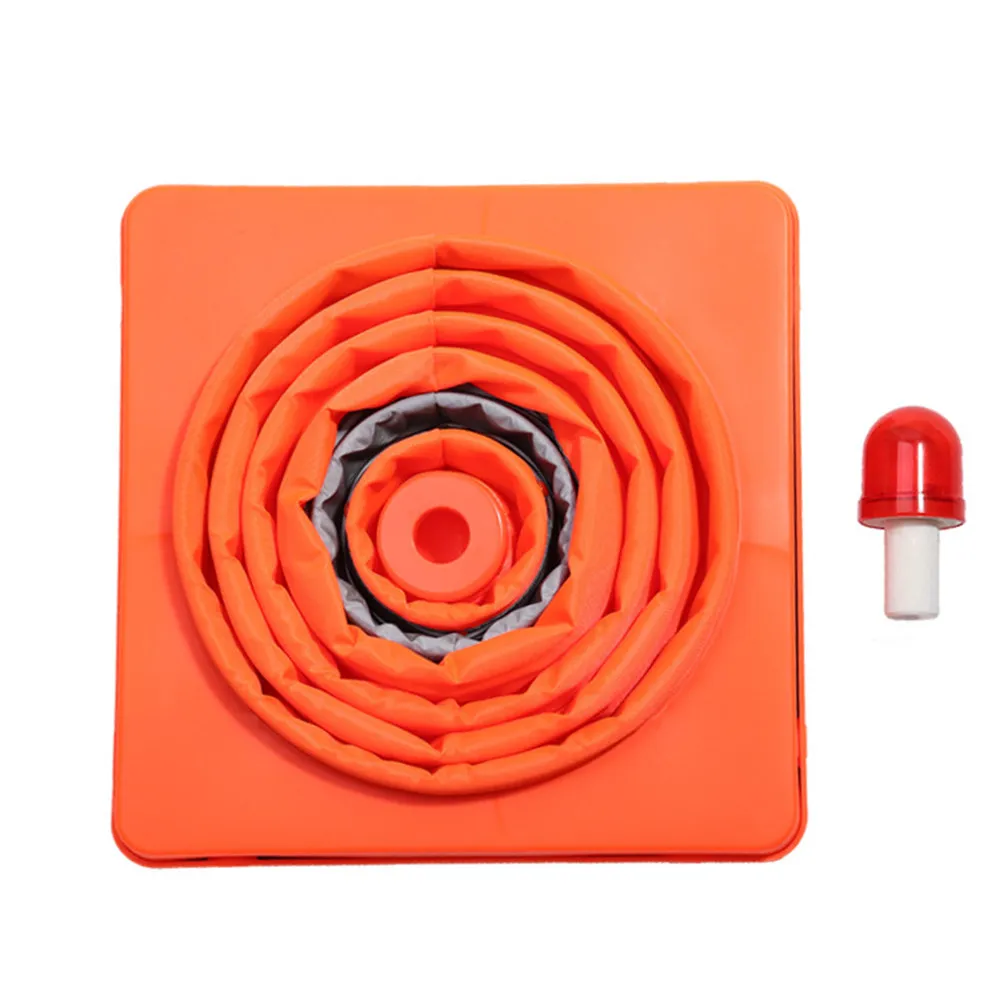 1pc Foldable Road Cone Reflective Safety Cone Led Lighted Traffic Warning Triangle Durable Base Orange S
1pc Foldable Road Cone Reflective Safety Cone Led Lighted Traffic Warning Triangle Durable Base Orange S