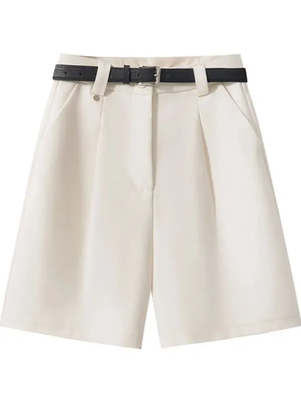 High Waist Suit Short Pants Women Summer New Thin Loose Casual Wide Leg Pants Outerwear Five Pants Commute Style Korean Simple
High Waist Suit Short Pants Women Summer New Thin Loose Casual Wide Leg Pants Outerwear Five Pants Commute Style Korean Simple