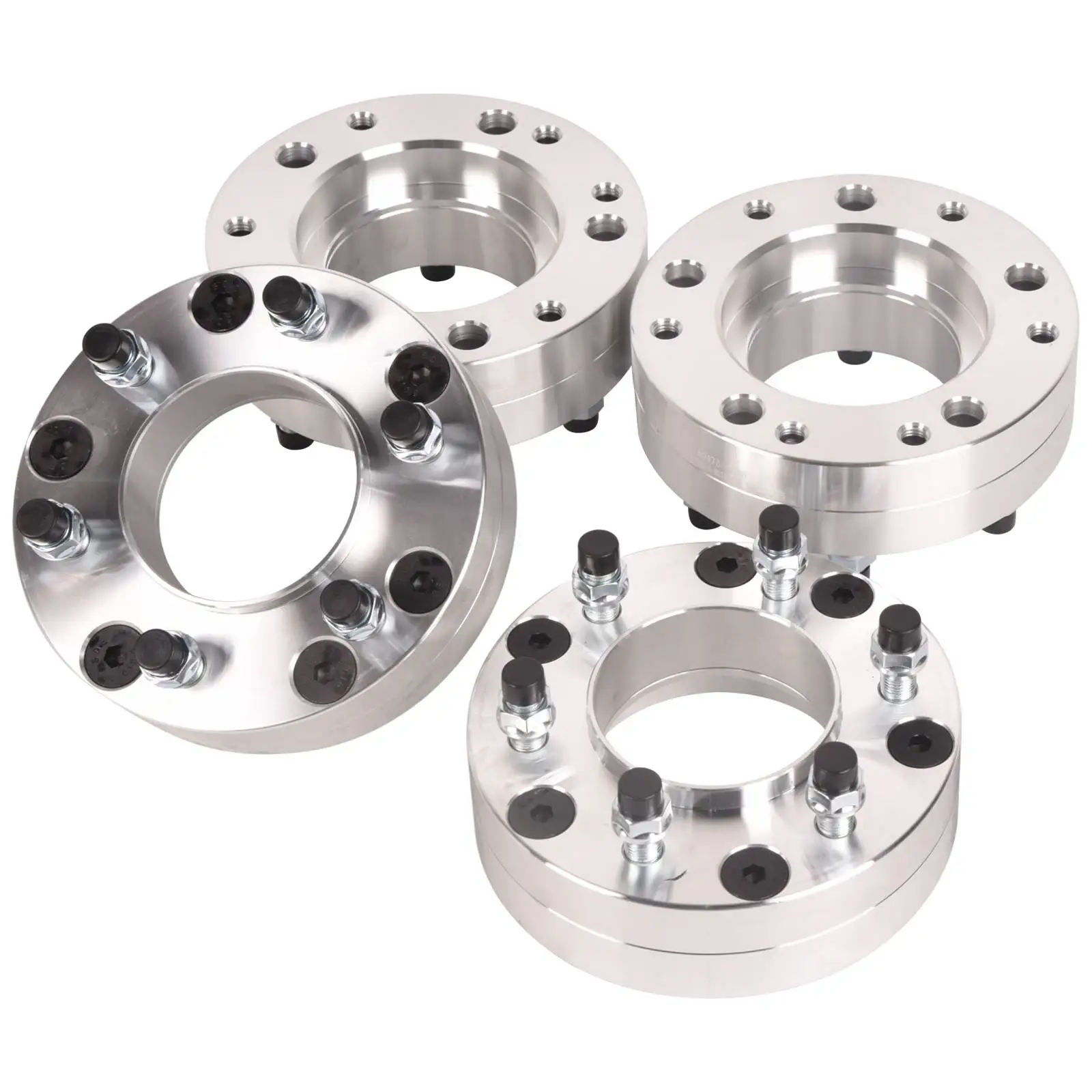 Hub flange (4 pieces) 5x150 to 6x5.5 Wheel Adapters Hub Centric 2" Put 6x139.7 Wheels on Tundra 14x1.5
Hub flange (4 pieces) 5x150 to 6x5.5 Wheel Adapters Hub Centric 2" Put 6x139.7 Wheels on Tundra 14x1.5