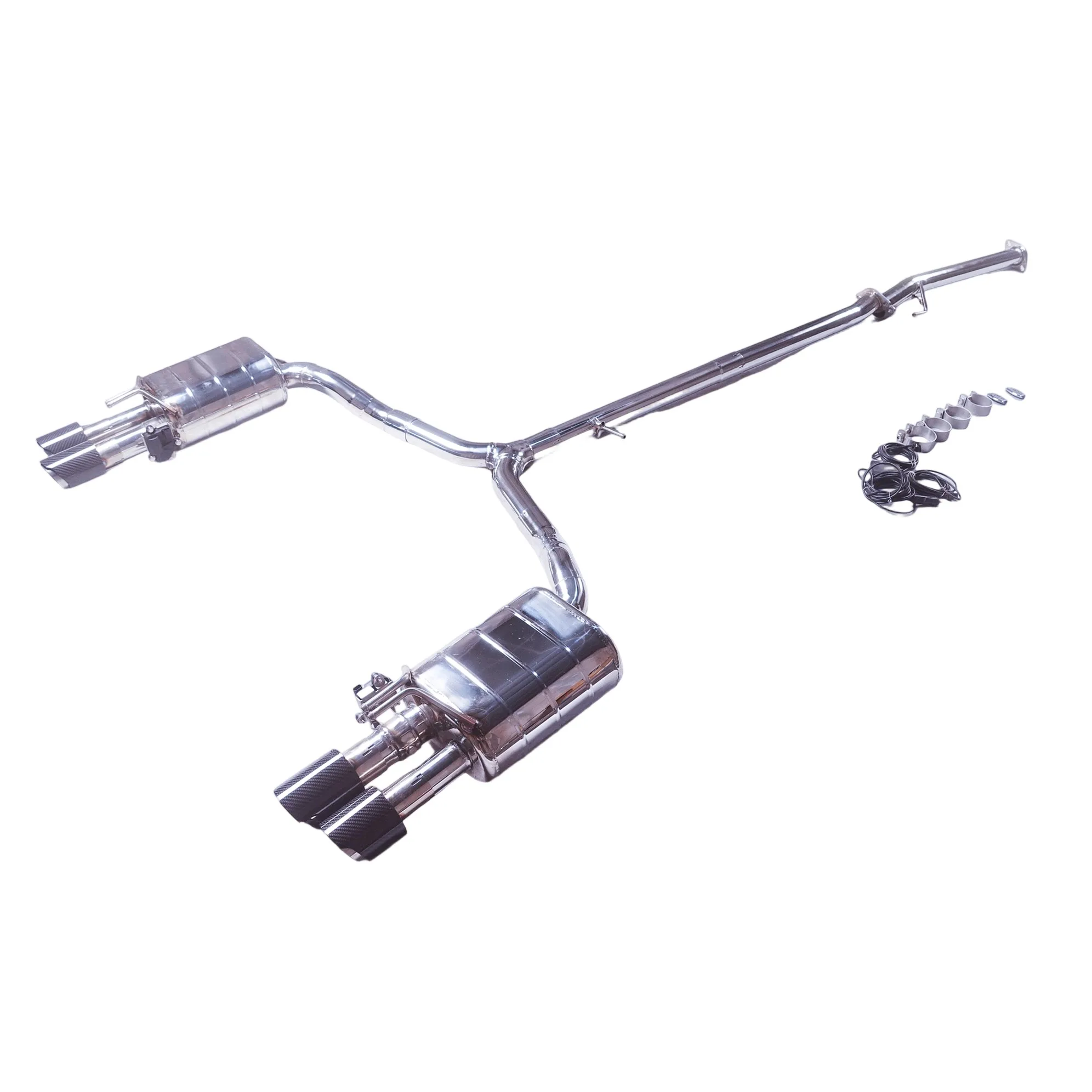 【 Customized Product 】 Suitable for the 2023 Kia K5 GT 2.5T 304 stainless steel Catback valve exhaust system muffler with 4 tips
【 Customized Product 】 Suitable for the 2023 Kia K5 GT 2.5T 304 stainless steel Catback valve exhaust system muffler with 4 tips