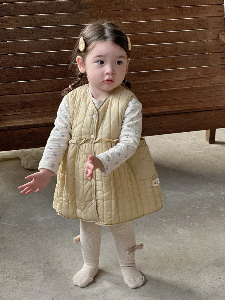 Autumn and Winter Infant Dress Set Korean Plush 1-3 Year Old Girls Baby Fashion Warm Cotton Dress Floral Base Shirt
Autumn and Winter Infant Dress Set Korean Plush 1-3 Year Old Girls Baby Fashion Warm Cotton Dress Floral Base Shirt