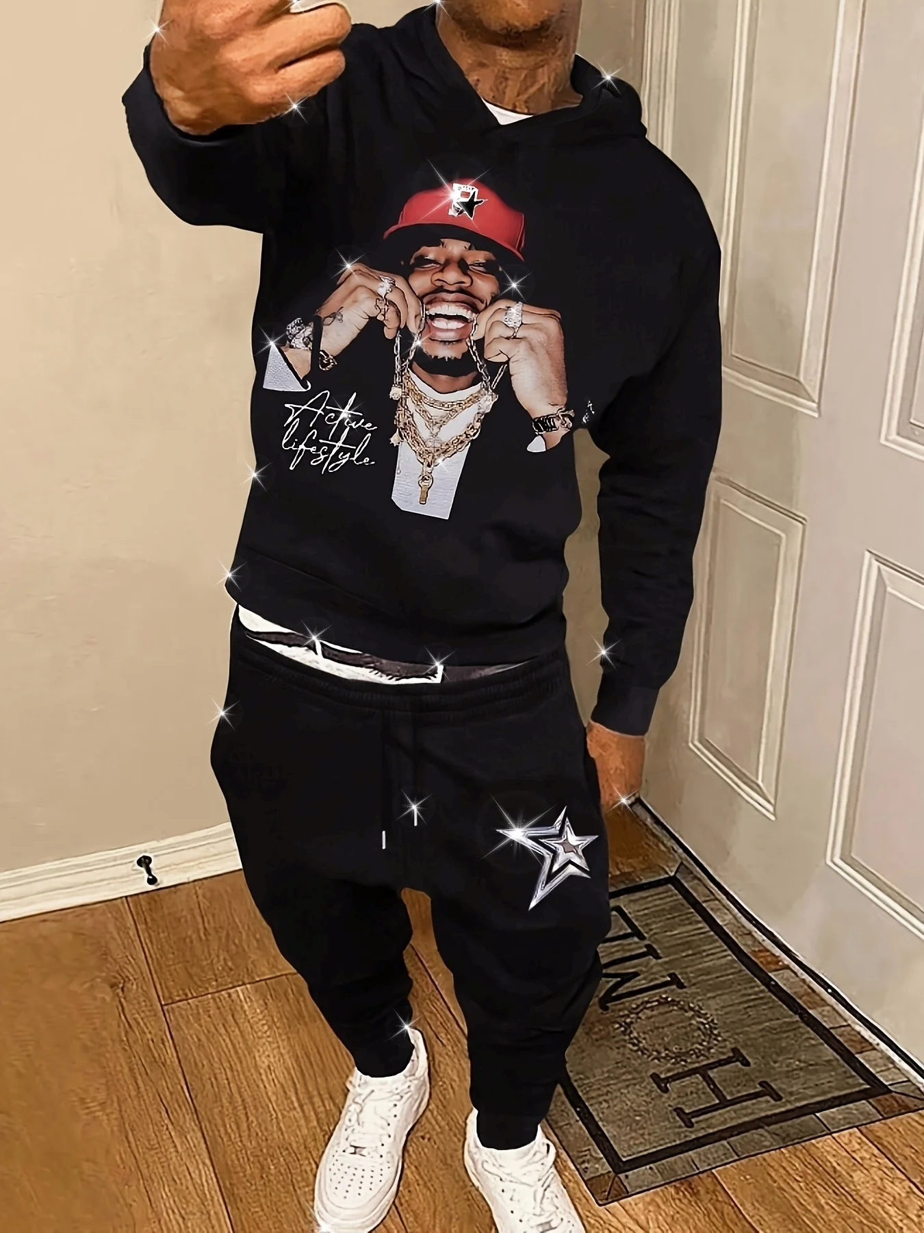 Hip Hop Unisex Men3D Print Fashion Autumn Winter Hoodies Male Clothes Best-SellingSweatshirt+Trousers Jogging Suit 2 Pac Set
Hip Hop Unisex Men3D Print Fashion Autumn Winter Hoodies Male Clothes Best-SellingSweatshirt+Trousers Jogging Suit 2 Pac Set