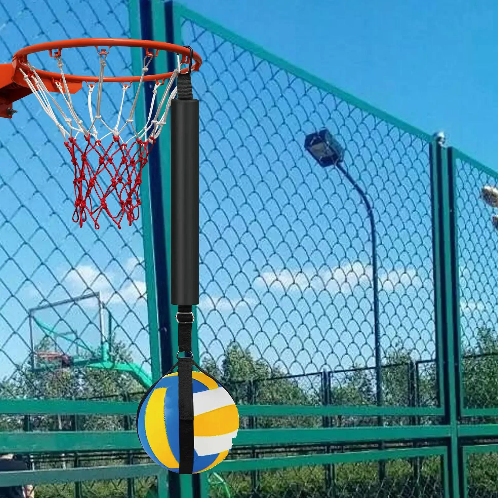 Volleyball Equipment for Basketball Hoop, Indoor And Outdoor, Lightweight, Solo Cotton belt ring Foot stretcher Yoga mat strap
Volleyball Equipment for Basketball Hoop, Indoor And Outdoor, Lightweight, Solo Cotton belt ring Foot stretcher Yoga mat strap