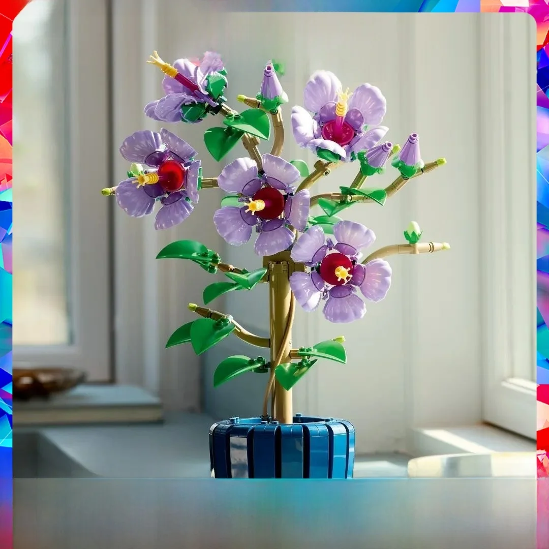 Вечный букет цветов с растением гибискуса, здание Blos, сборная игрушка, подарок для девочек, горшечные растения, детская игрушка, модель Blo
Вечный букет цветов с растением гибискуса, здание Blos, сборная игрушка, подарок для девочек, горшечные растения, детская игрушка, модель Blo