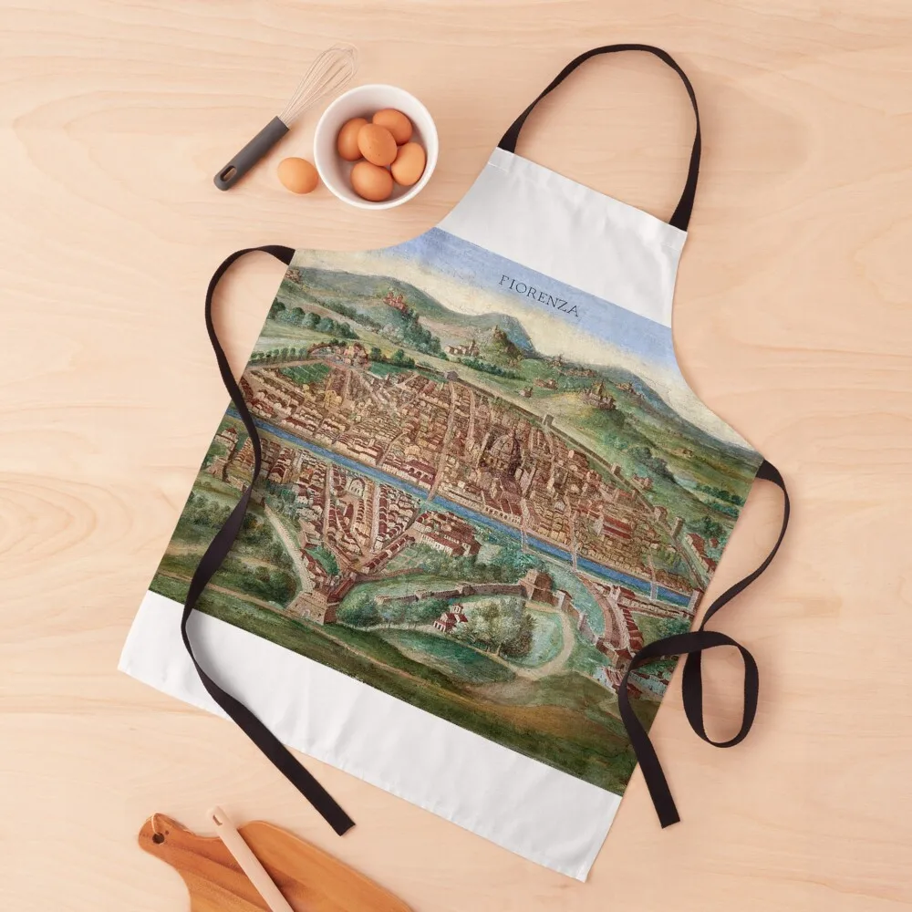 16th Century Plan of Florence (C009/9027) Apron Costume Waiter Kitchen Front Art Apron
16th Century Plan of Florence (C009/9027) Apron Costume Waiter Kitchen Front Art Apron