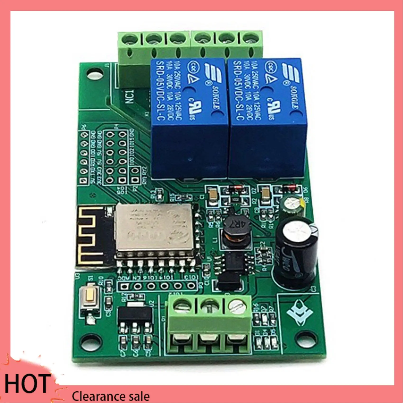 A88Z 5X Esp8266 Esp-12F Wi-Fi релейный модуль 2 канала 5 В/8-80 В сетевой релейный переключатель для Arduino Ide умный дом приложение удаленное управление
A88Z 5X Esp8266 Esp-12F Wi-Fi релейный модуль 2 канала 5 В/8-80 В сетевой релейный переключатель для Arduino Ide умный дом приложение удаленное управление