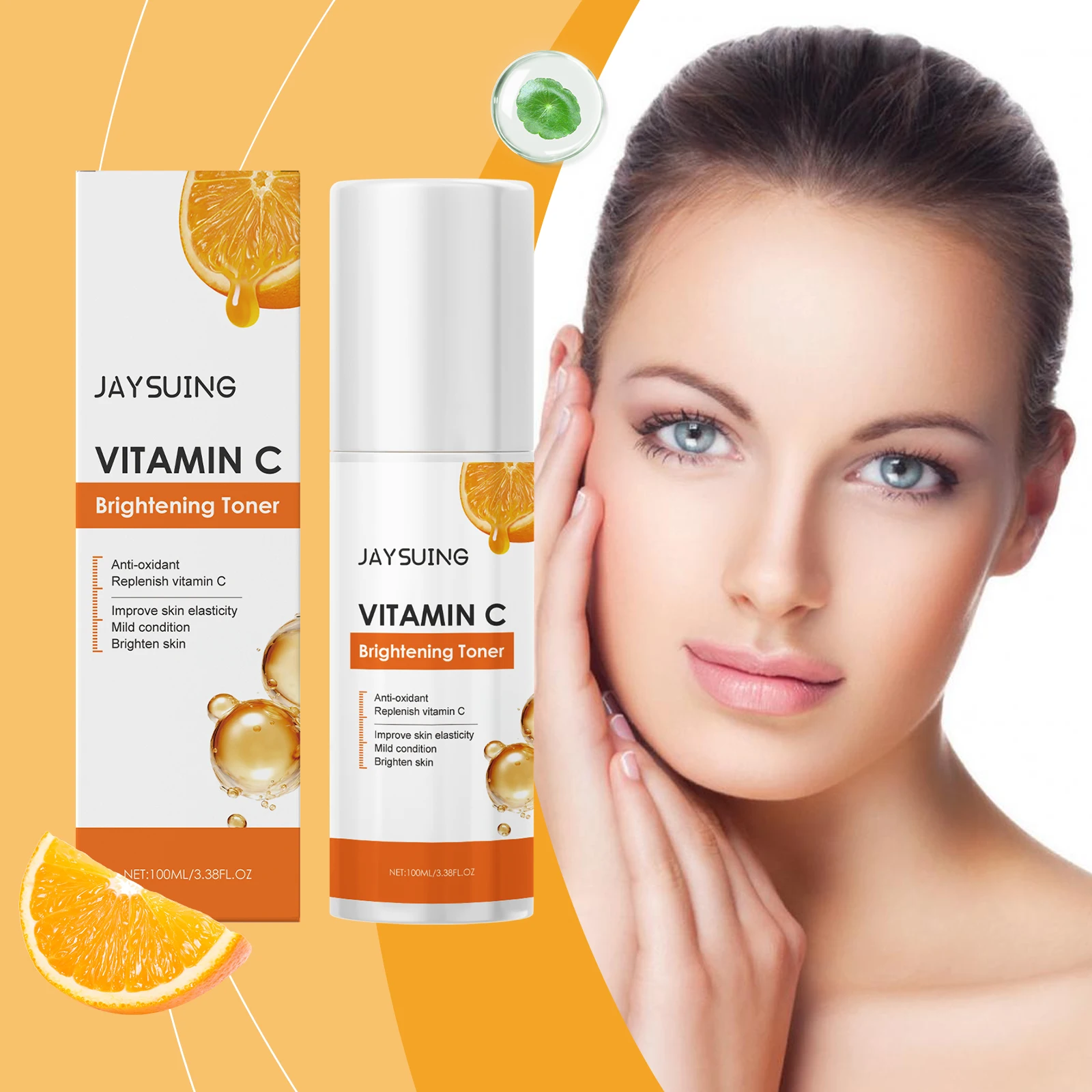 Jaysuing Vitamin C Toner Nourishes Skin and Improves Dull Skin Color Refreshing and Not Sticky
Jaysuing Vitamin C Toner Nourishes Skin and Improves Dull Skin Color Refreshing and Not Sticky