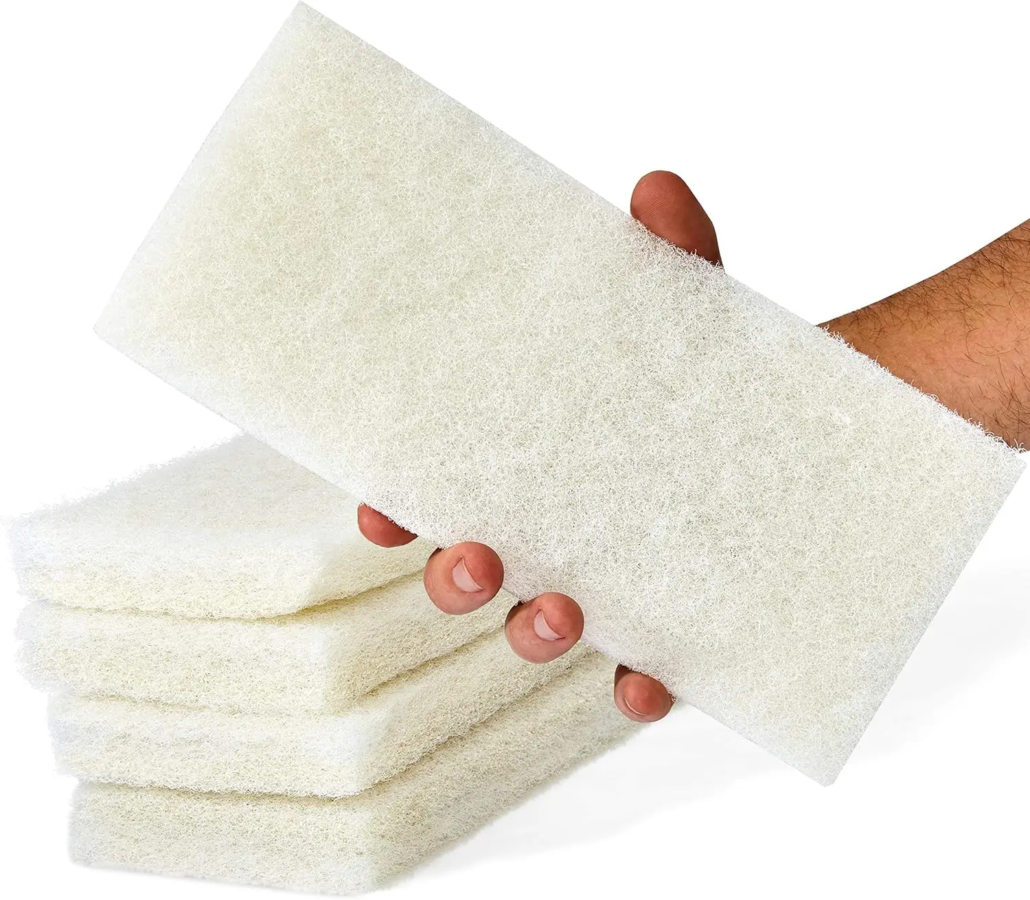 Long Lasting Non Scratch Scrubbing Pads 5 Pack Multipurpose Reusable Sponges for Indoor Home Surfaces
Long Lasting Non Scratch Scrubbing Pads 5 Pack Multipurpose Reusable Sponges for Indoor Home Surfaces